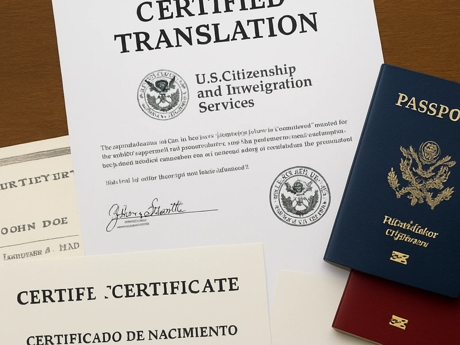 Certified Document Translation