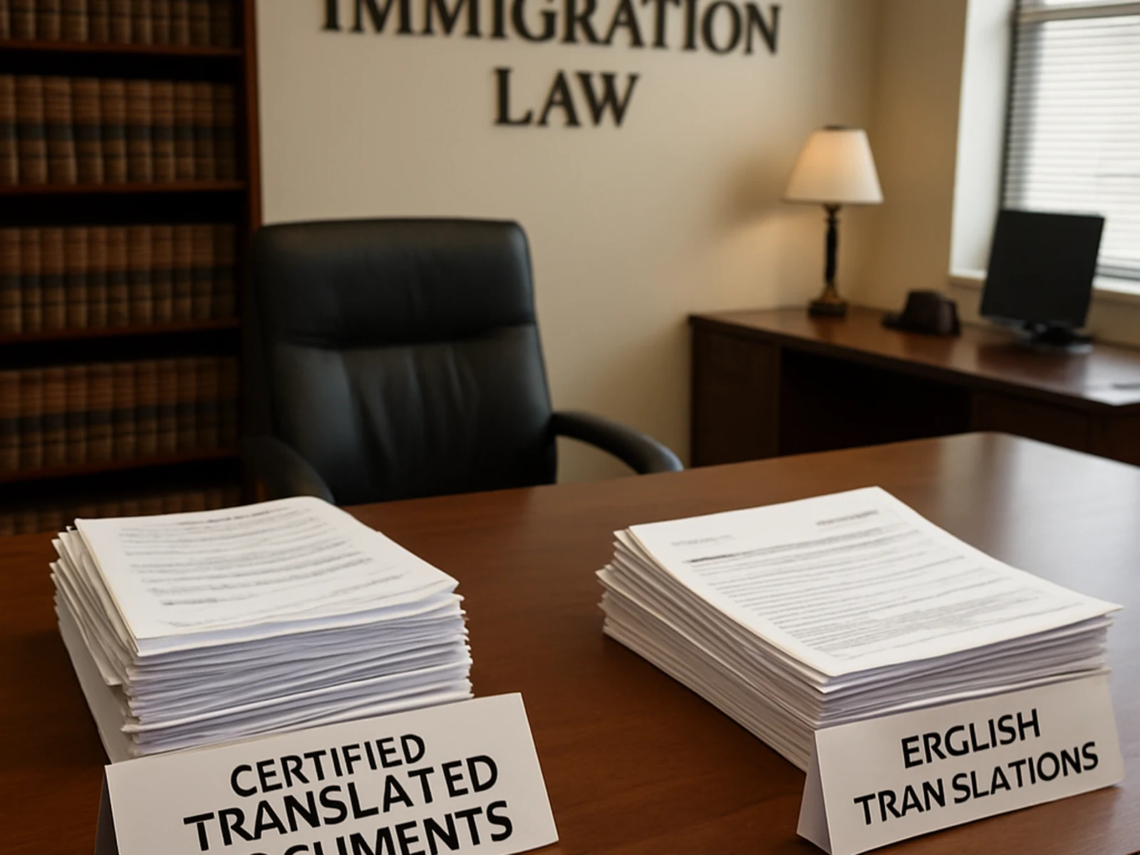Legal & Immigration Translation